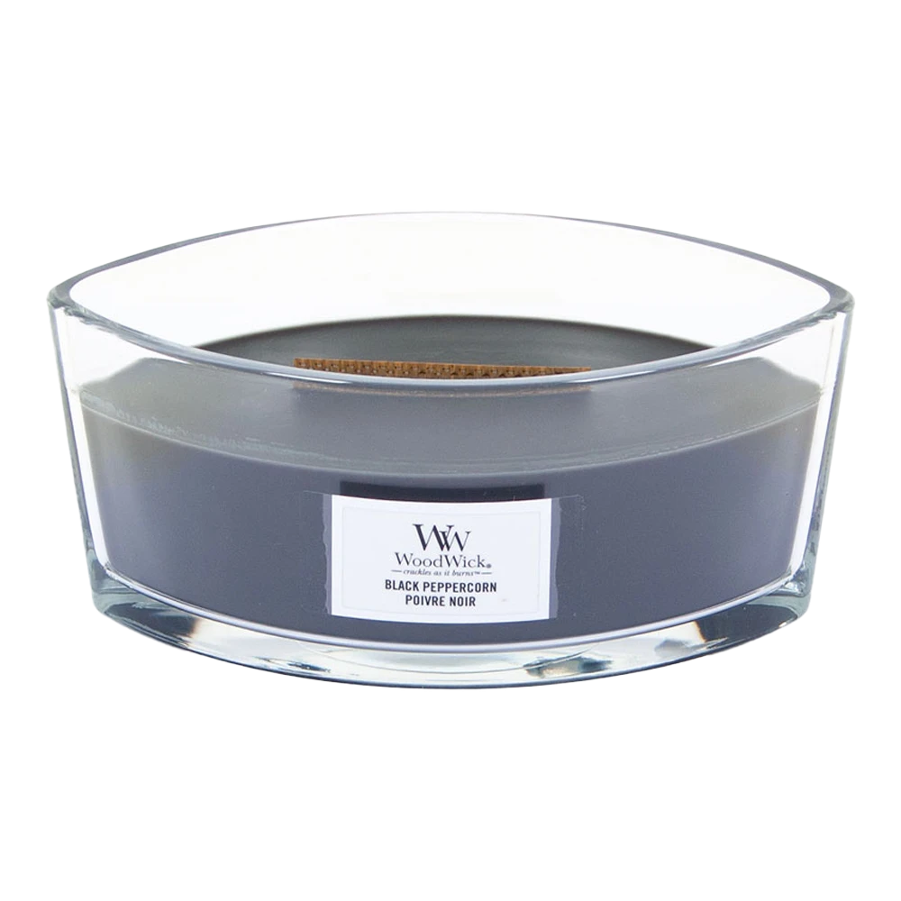 Woodwick Black Peppercorn Ellipse Candle - Geurkaars - Afbeelding 2