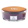 Woodwick Black Plum Cognac Ellipse Candle - Geurkaars