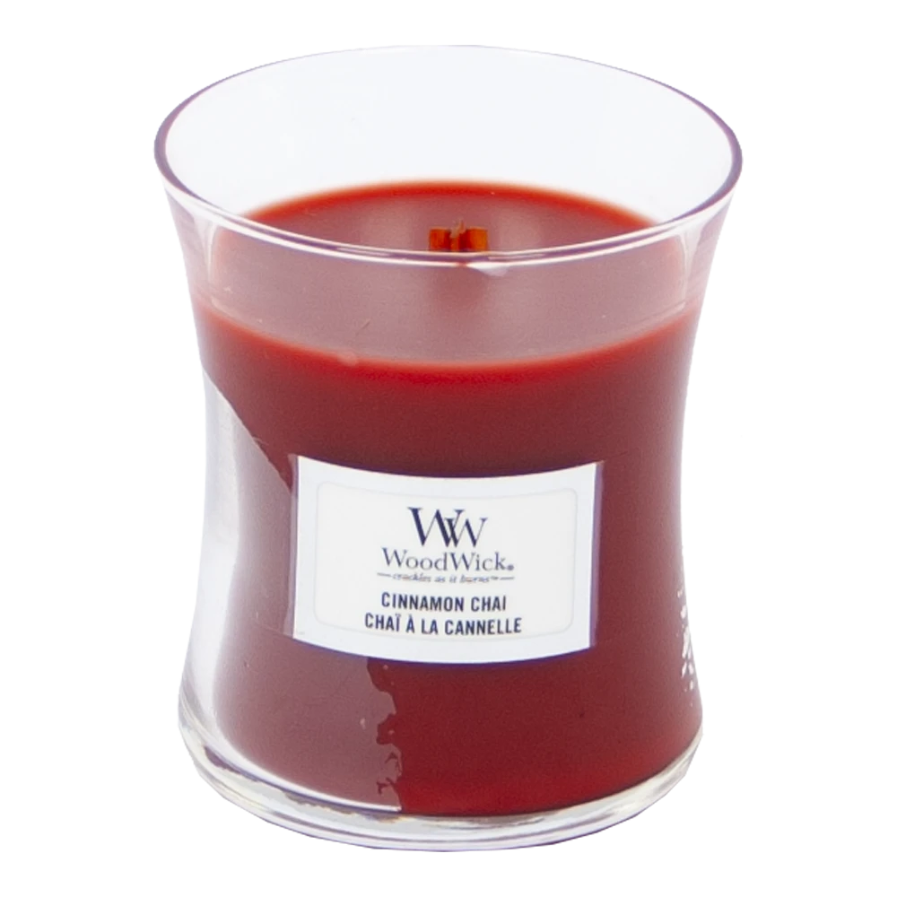 Woodwick Cinnamon Chai Mini Candle - Geurkaars - Afbeelding 2