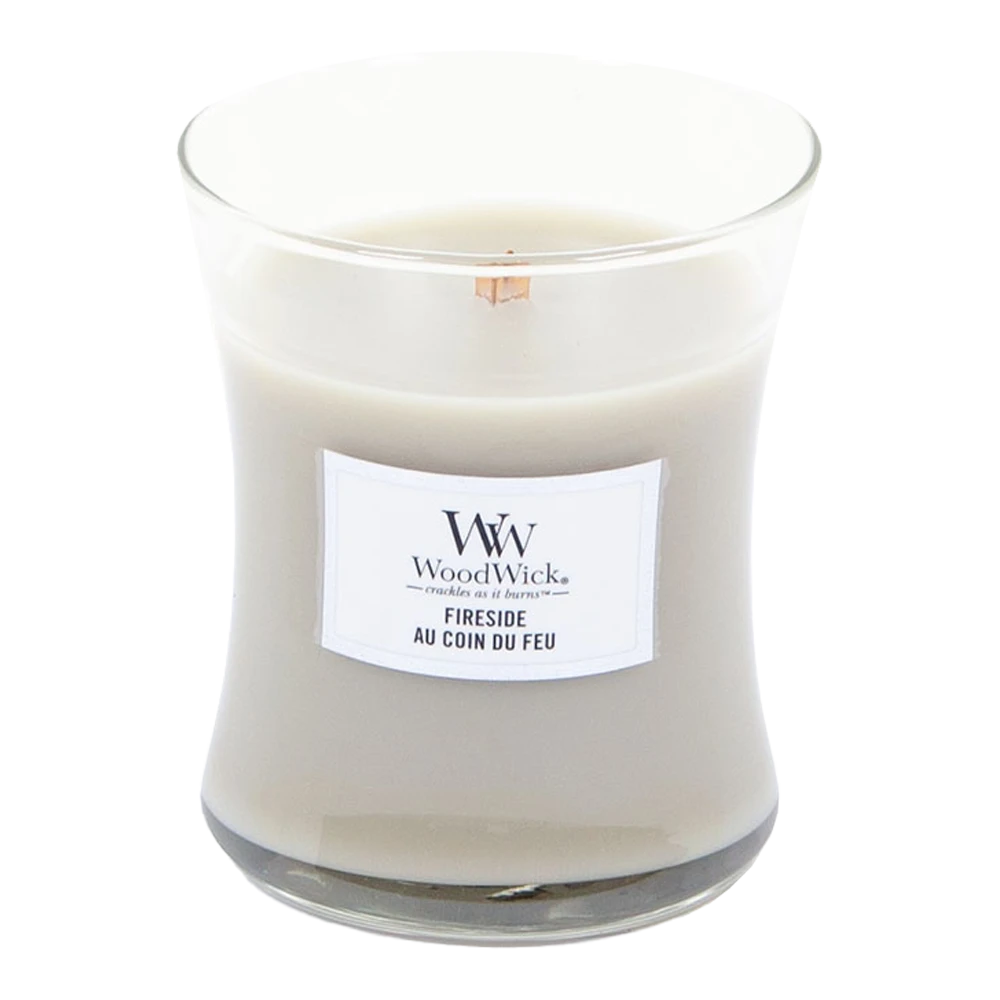 Woodwick Fireside Medium Candle - Geurkaars - Afbeelding 2