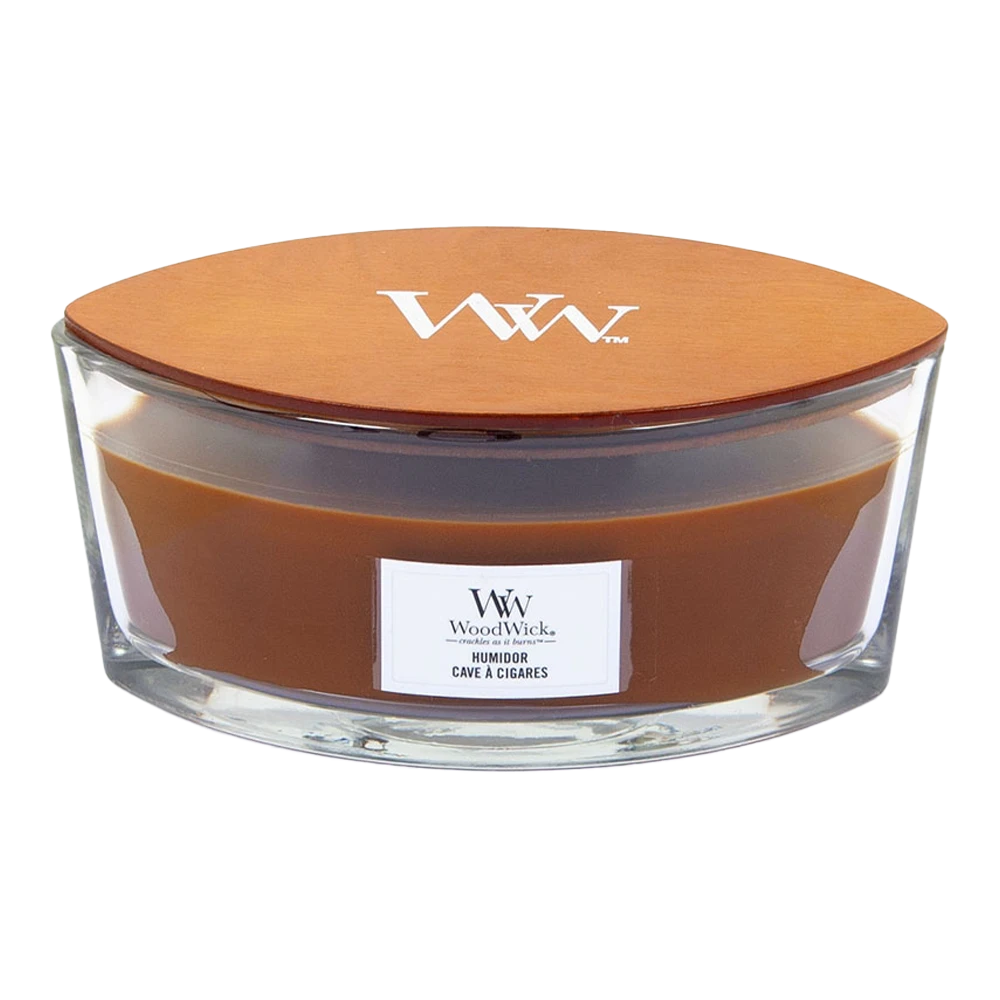 Woodwick Humidor Ellipse Candle - Geurkaars