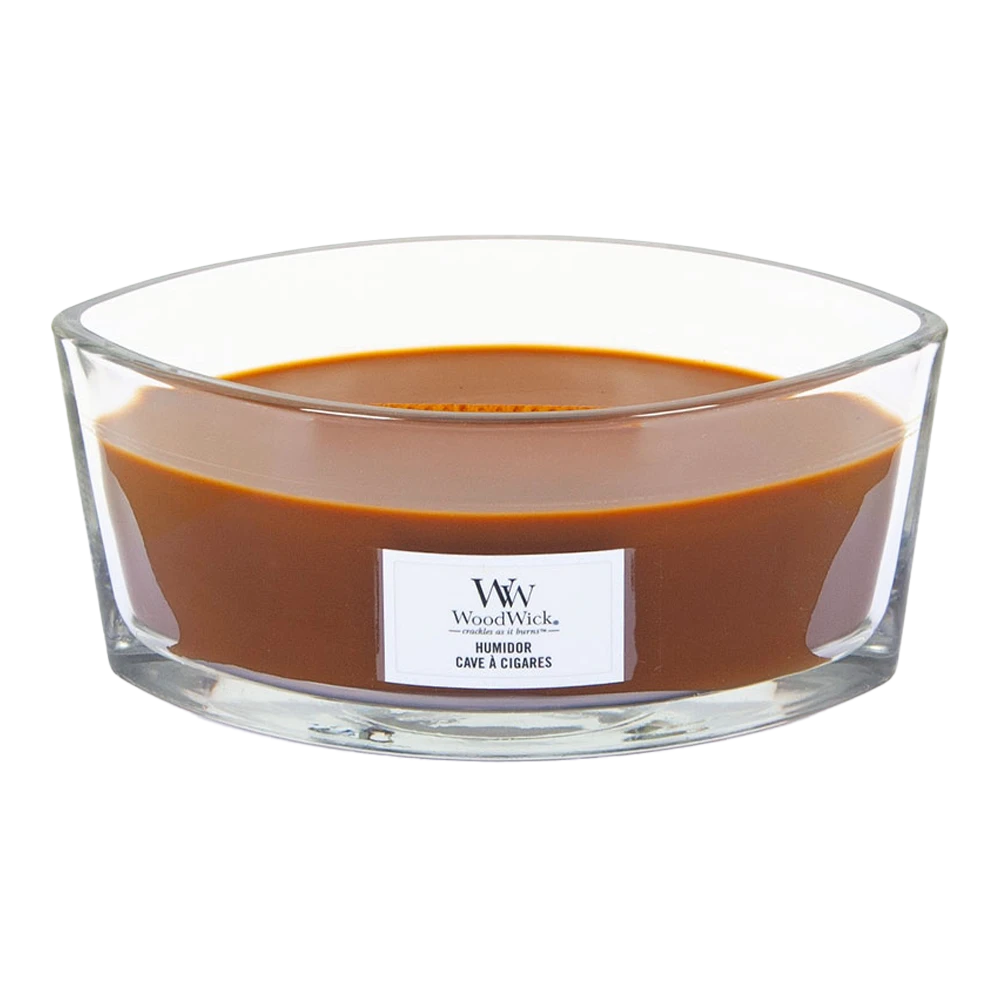 Woodwick Humidor Ellipse Candle - Geurkaars - Afbeelding 2