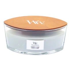 Woodwick Lavender & Cedar Ellipse Candle - Geurkaars