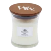 Woodwick Linen Medium Candle - Geurkaars