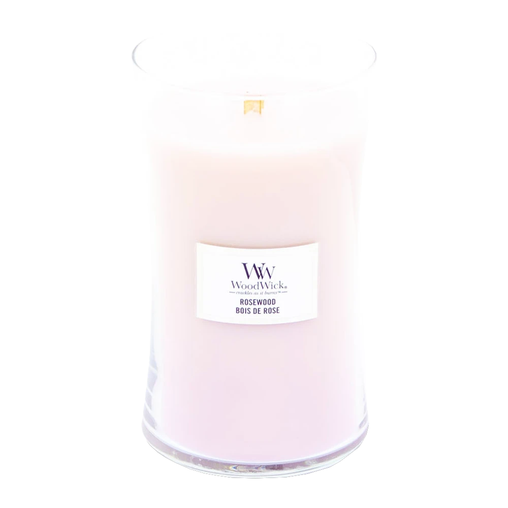 Woodwick Rosewood Large Candle - Geurkaars - Afbeelding 2