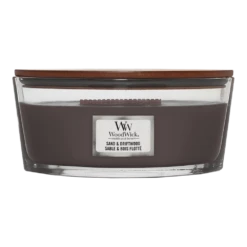 Woodwick Sand & Driftwood Ellipse Candle - Geurkaars