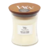 Woodwick White Tea & Jasmine Medium Candle - Geurkaars