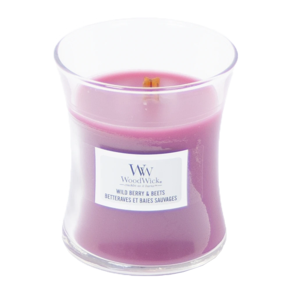 Woodwick Wild Berry & Beets Mini Candle - Geurkaars - Afbeelding 2